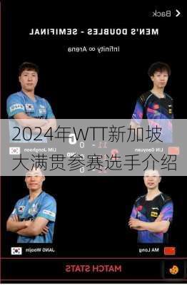 2024年WTT新加坡大满贯参赛选手介绍